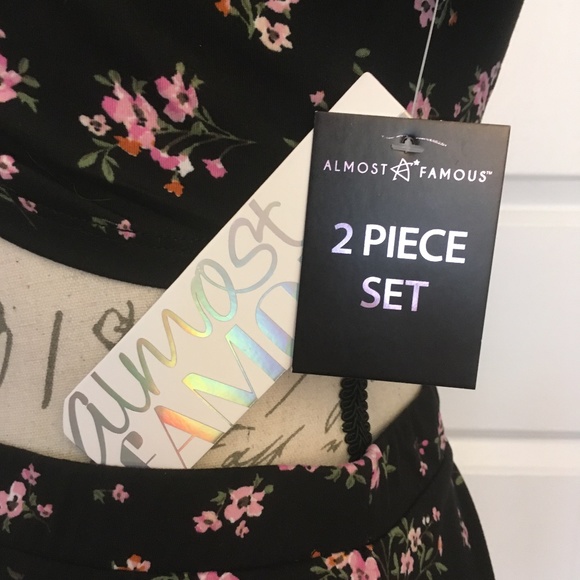 Price Drop! Was $32 NWT ! So Pretty! Almost Famous Summer 2-Piece Dress - Picture 6 of 10